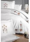 VERO VANNI BRODE SATEN NEVRESİM TAKIMI ÇİFT KİŞİLİK ETHNIC