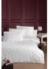 VERO VANNI BRODE SATEN NEVRESİM TAKIMI ÇİFT KİŞİLİK LOVE