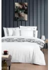 VERO VANNI BRODE SATEN NEVRESİM TAKIMI ÇİFT KİŞİLİK NERO LINE