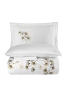 VERO VANNI BRODE SATIN BETTWÄSCHE DOPPELBETT SERENITY