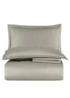 VERO VANNI STRIPE SATEN NEVRESİM TAKIMI ÇİFT KİŞİLİK BEJ