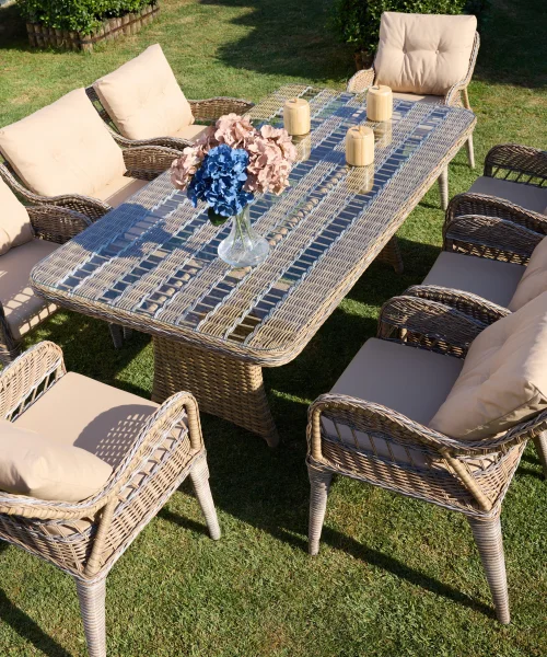 Seul Lizbon Yemek Takımı 8 Kişilik Eskitme