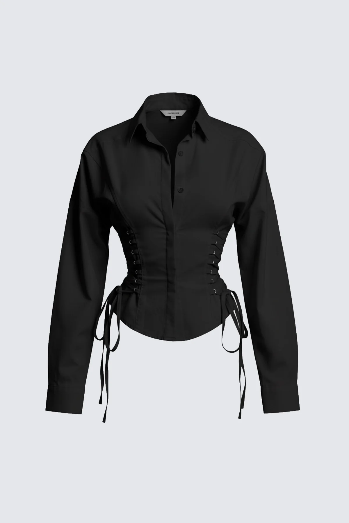 Poplin Siyah Gömlek