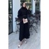 Clara Keten Takım Siyah
