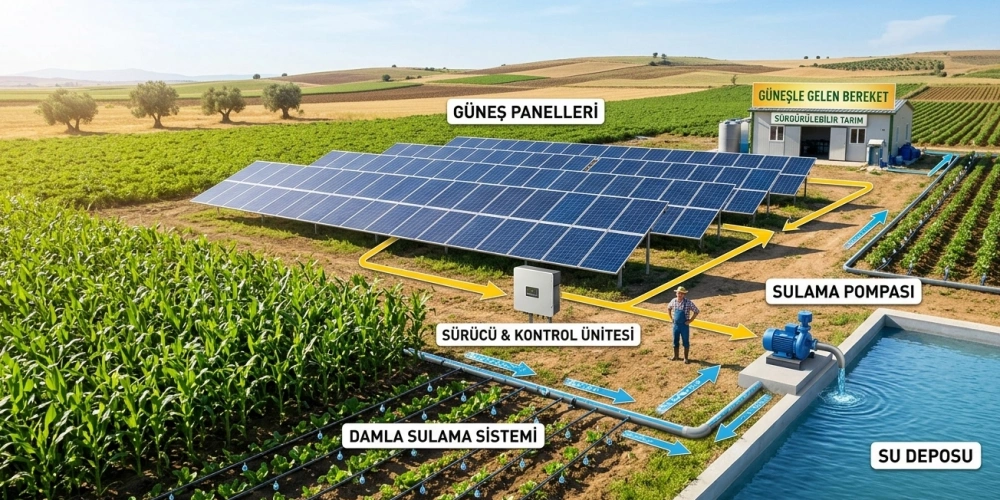 Tarımsal Sulamada Yenilenebilir Enerji