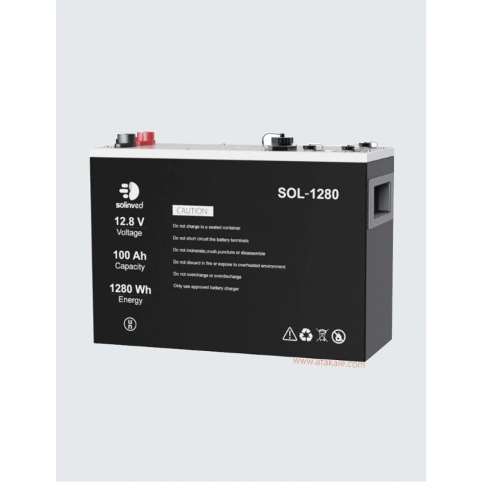 SOL2560 25.6 V 100Ah Lityum Akü