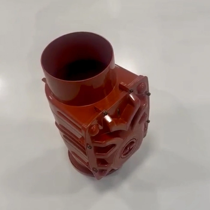 Ø 250 MM PLASTİK KLAPELİ ÇEKVALF (KİLİTLİ)