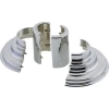 ETERPLAST Ø16 MM BORU GİZLEME HAVLUPAN HAREKETLİ  KROM (30 ADET)