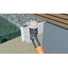 Ø 110 MM - 25X25 ALTAN ÇIKIŞLI ÇAMUR SÜZGECİ