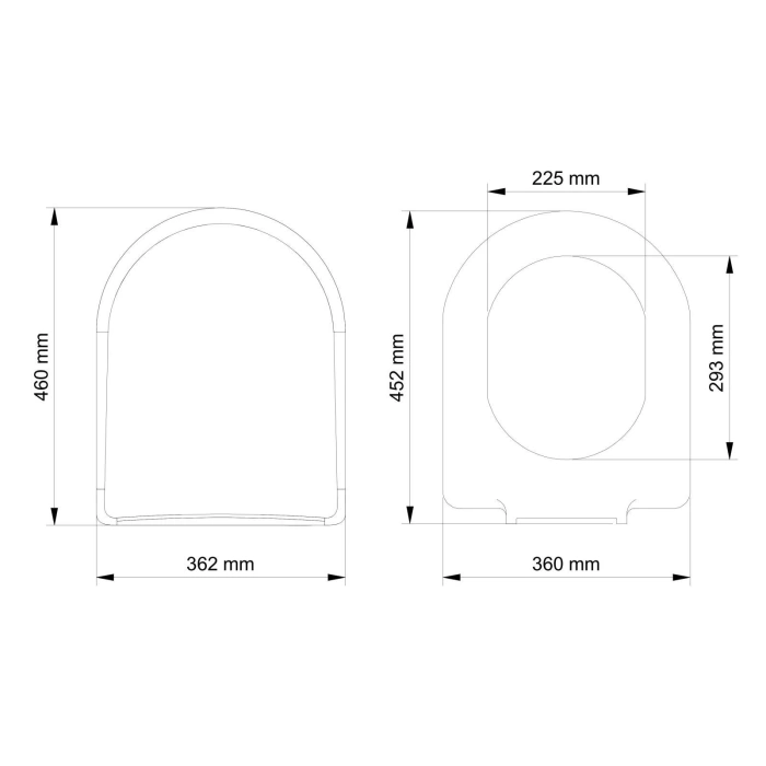 VİSAM EGE  DUROPLAST KAPAK METAL MENTEŞELİ