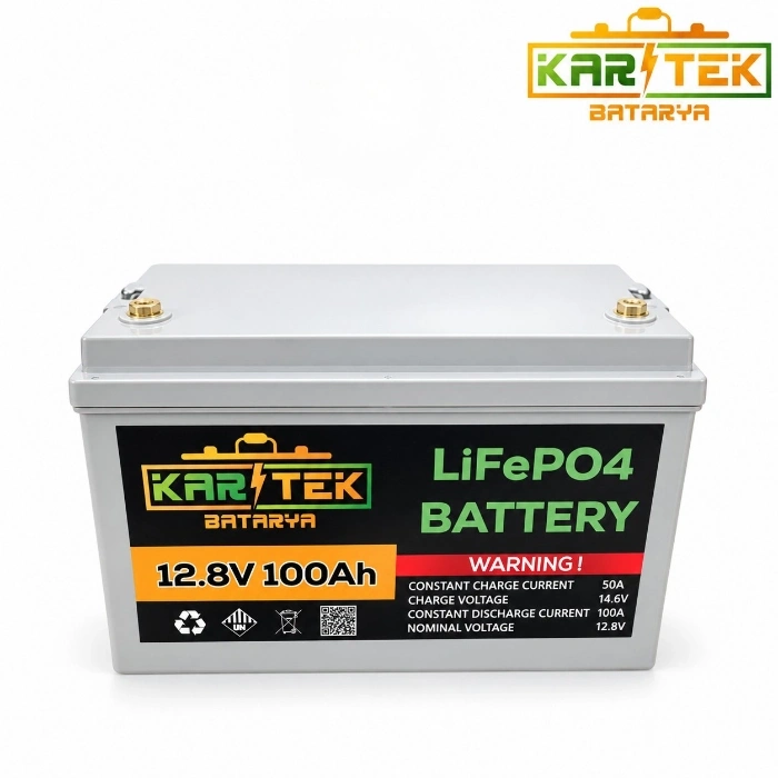 12.8V 100Ah LiFePO4 Akü