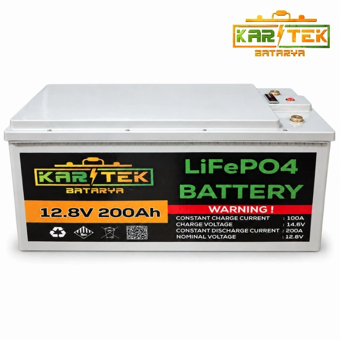 12.8V 200Ah LiFePO4 Akü
