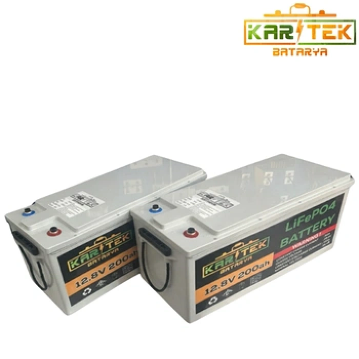 12.8 Volt 200 Ah LiFePO4 Akü