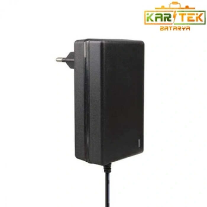 21 volt 2 amper kırmızı yeşil ledli adaptör