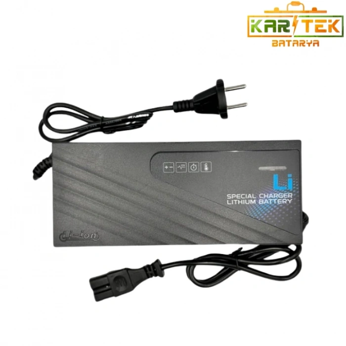 72 volt 8.5A Lityum LiFePO4 Şarj aleti