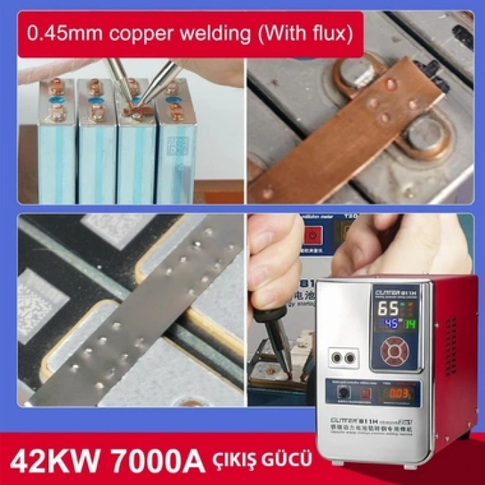 Glitter 811H Şarjlı Pil Punta Kaynak Makinesi