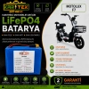 Motolux F7 48 Volt 18Ah LiFePO4 Batarya