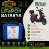 Motolux Toronto LiFePO4 Batarya