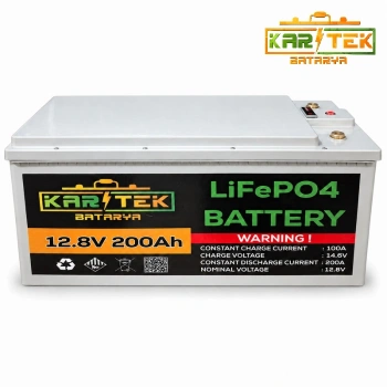 12.8V 200Ah LiFePO4 Akü