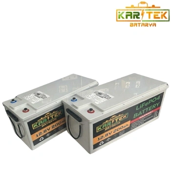 12.8 Volt 200 Ah LiFePO4 Akü