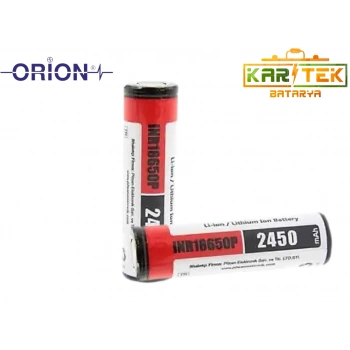 Orion 2450mAh 3.7V 12C Lityum İyon Pil
