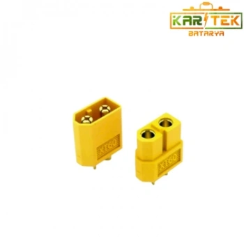 XT60 Konnektör Soket Takım (1 Erkek + 1 Dişi)