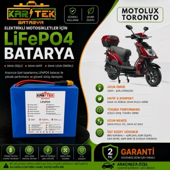 Motolux Toronto LiFePO4 Batarya
