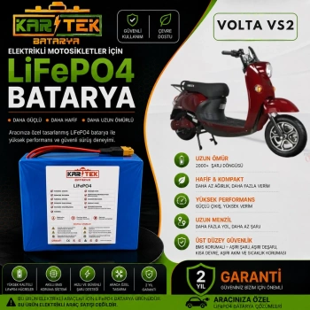 Volta VS2 LiFePO4 Batarya