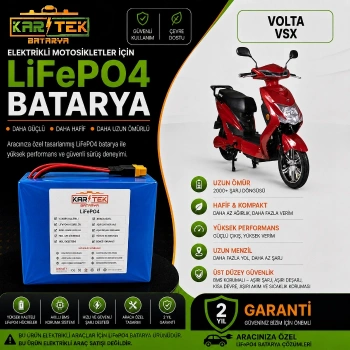 Volta VSX LiFePO4 Batarya