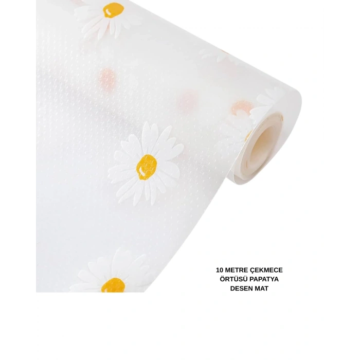 10 Metre Papatya Desen Kaydırmaz