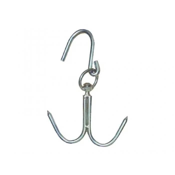 10 Mm Kasap Et Kancası - 239li Dönerli Set - Et İşleme - Hijyenik - Düzenli - Dayanıklı - Uzun Ömürlü