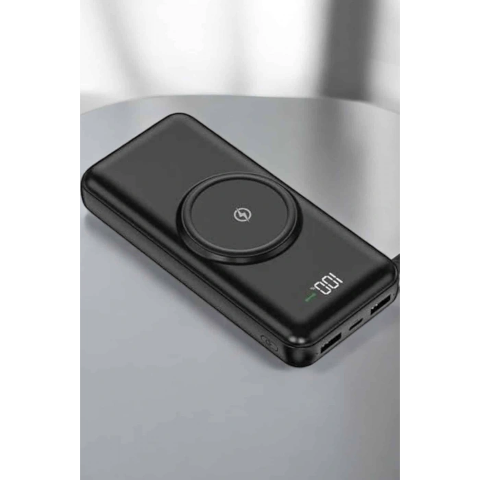 10.000 Mah Powerbank 4 Portlu Hızlı Şarj Dijital Göstergeli