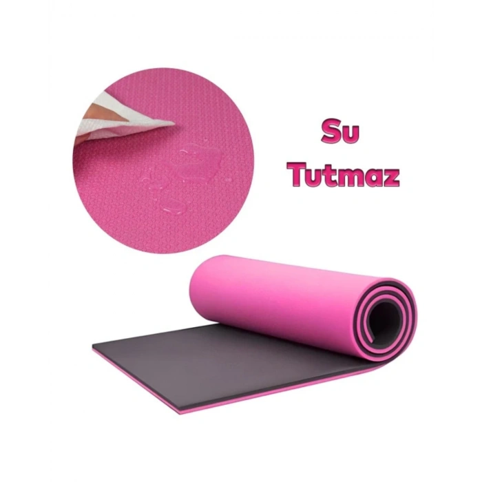 10mm Yoga Matı Pembe