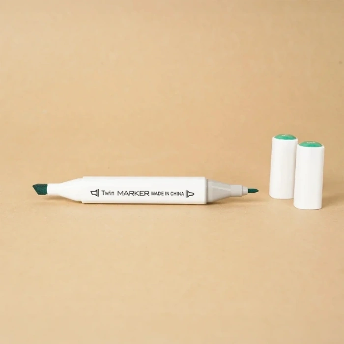 12 Parça Çift Taraflı Marker Boya Kalemi