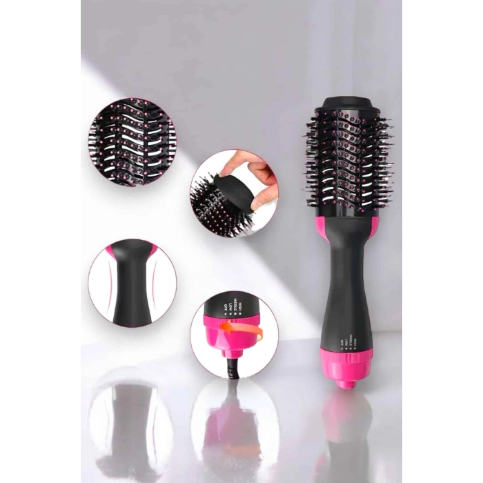 1200 Watt Gücünde, Negatif İyon Teknolojili, 3 Isı Kademeli Fön Tarağı