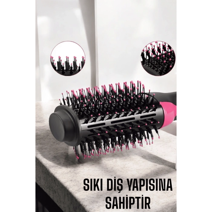 1200 Watt Gücünde, Negatif İyon Teknolojili, 3 Isı Kademeli Fön Tarağı