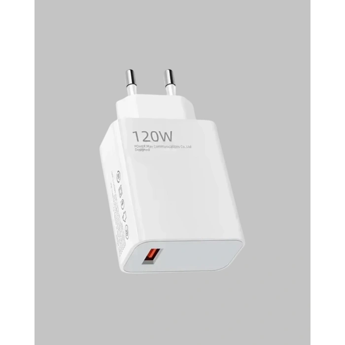 120w Hızlı Şarj Başlığı Ultra Güçlü Type-c Adaptör Kablo Dahil