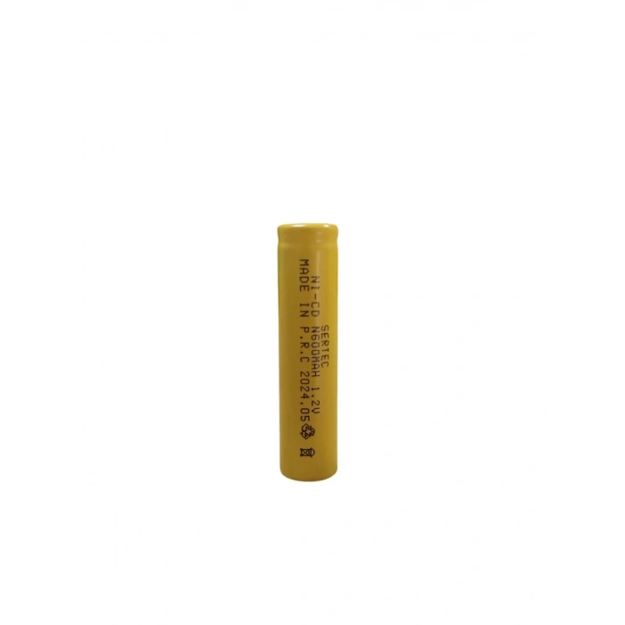 1.2V 600 Mah  N Boy  Nicd Şarjlı Pil  (Başsız / Flat Head) (599)