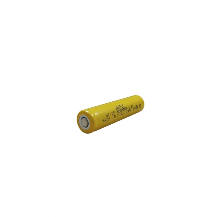 1.2V 600 Mah  N Boy  Nicd Şarjlı Pil  (Başsız / Flat Head) (599)