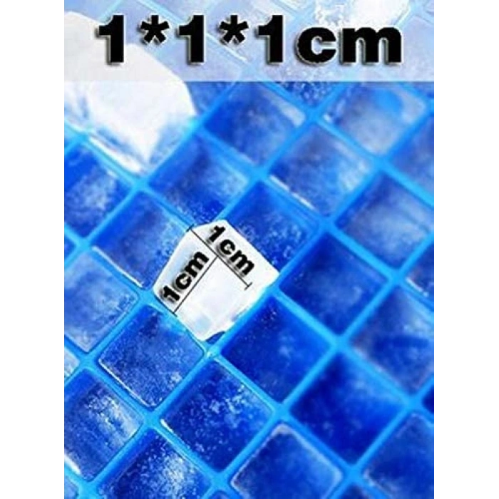 160 Bölmeli Mini Küp Silikon Buz Kalıbı Buzluk (599)