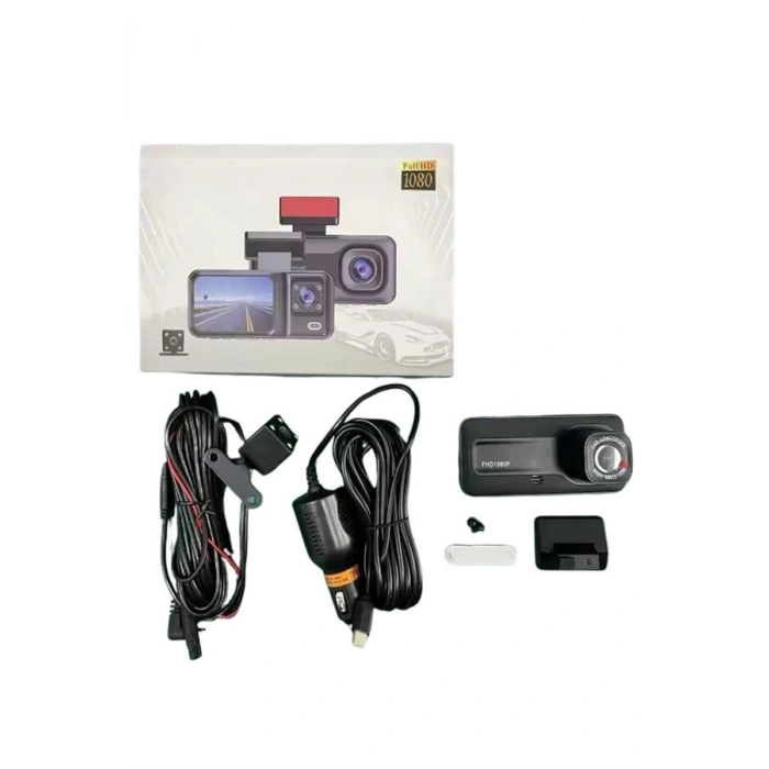 2 İnç Araç İçi Kameralı Ekran 1080p Full Hd Kaliteli Hafıza Kart Destekli