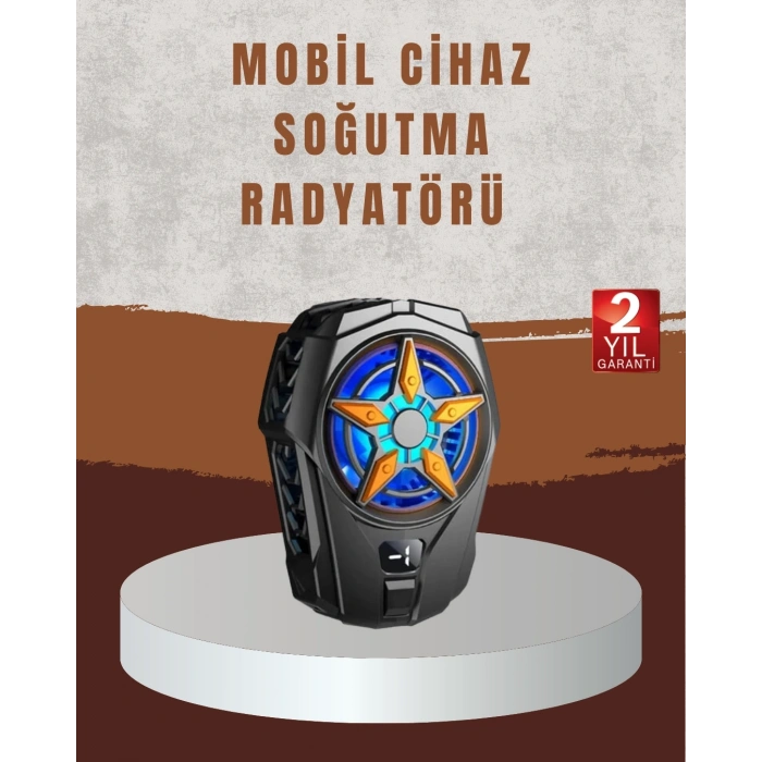 2 Kademeli Hız Ayarlı Taşınabilir Telefon Soğutucu