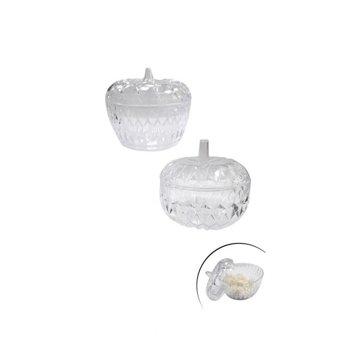 2Li Mika Dekoratif Şekerlik Lokumluk Seti (599)