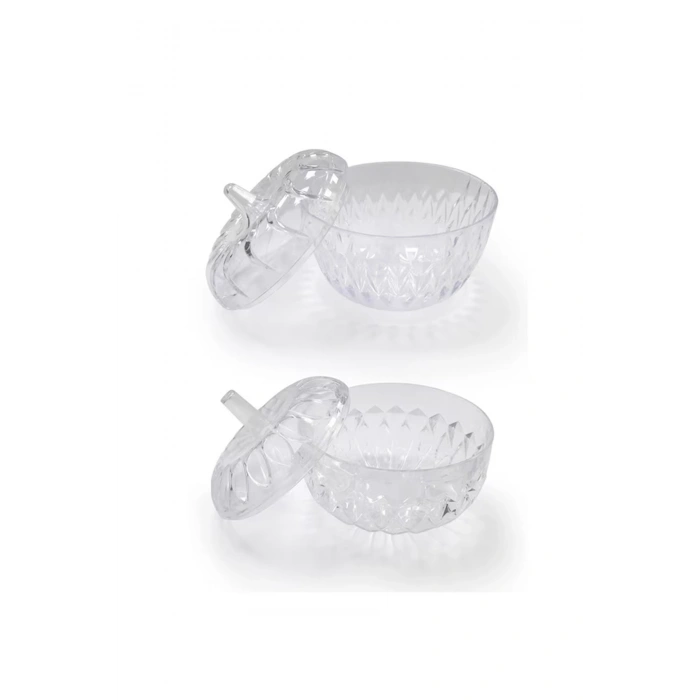 2Li Mika Dekoratif Şekerlik Lokumluk Seti (599)