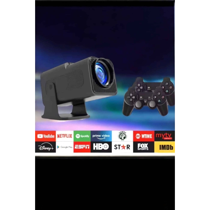 2000+ Oyun Ve Popüler Uygulama Destekli Çok Fonksiyonlu Projeksiyon