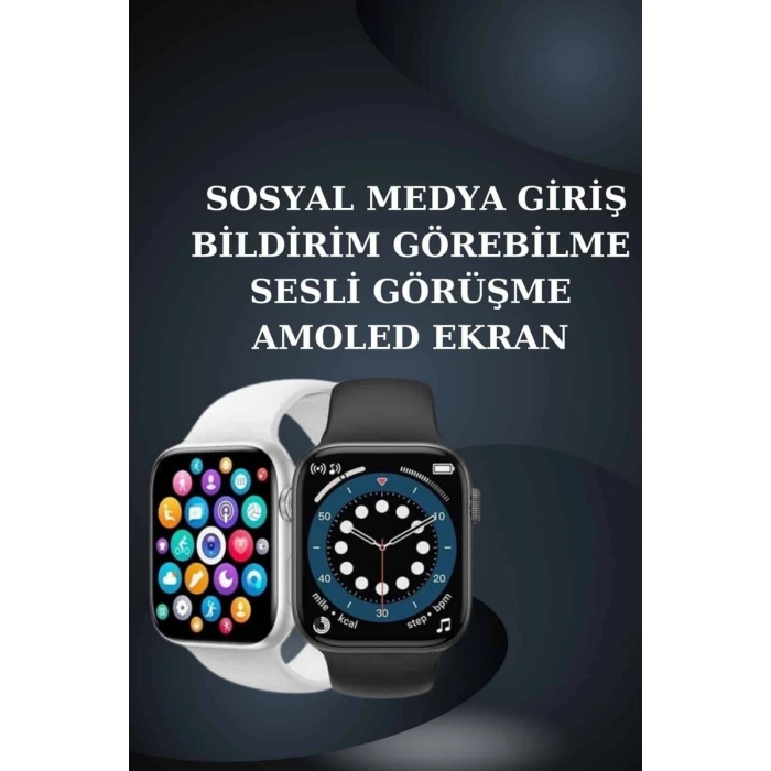 2025 Model Akıllı Saat Ve Yeni Nesil Pro Bluetooth Kulaklık Tws Yüksek Ses Kaliteli