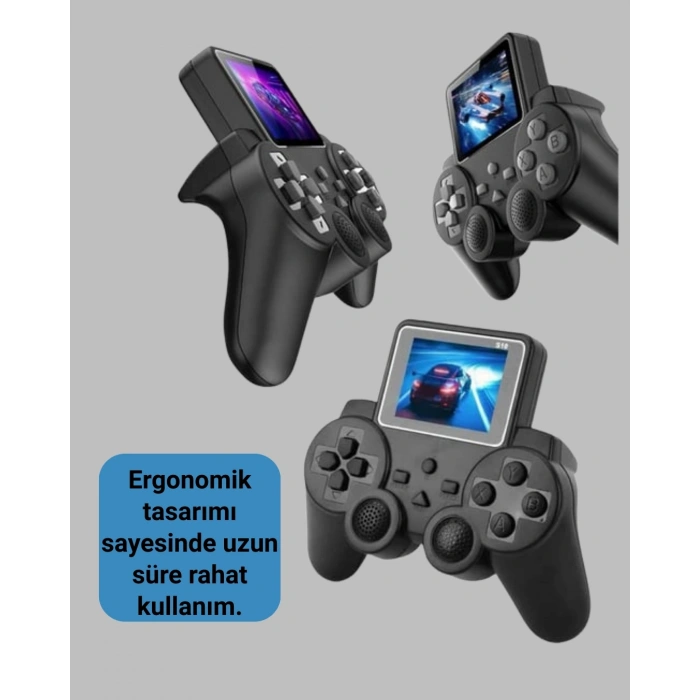 2025 S10 Gamepad 520 Klasik Retro Oyunlu Tv Bağlantılı A Kalite Orijinal