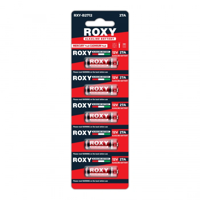 27A 12V Beşli Alkalin Pil 5 Li Paket (599)
