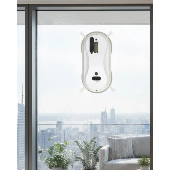 2800 Pa Güçlü Emişli Akıllı Cam Temizleyici Robot