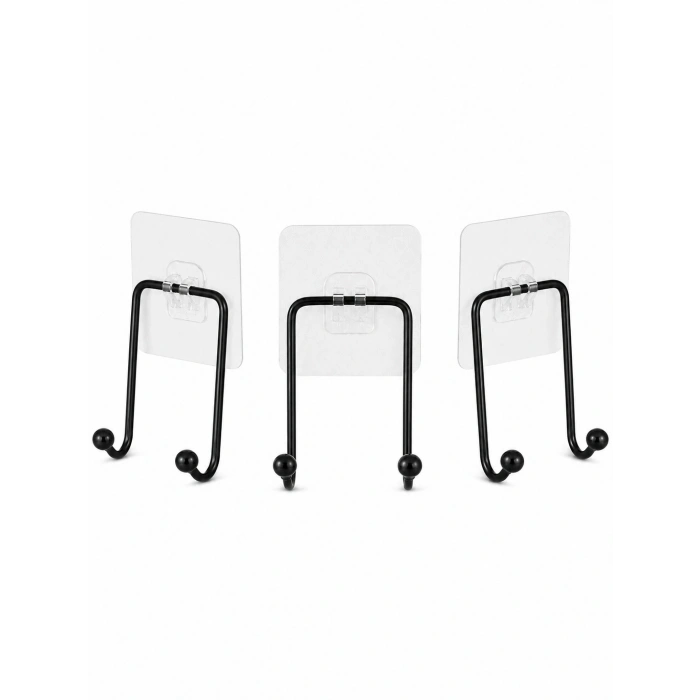 3 Adet Set İki Yapışkanlı Askı
